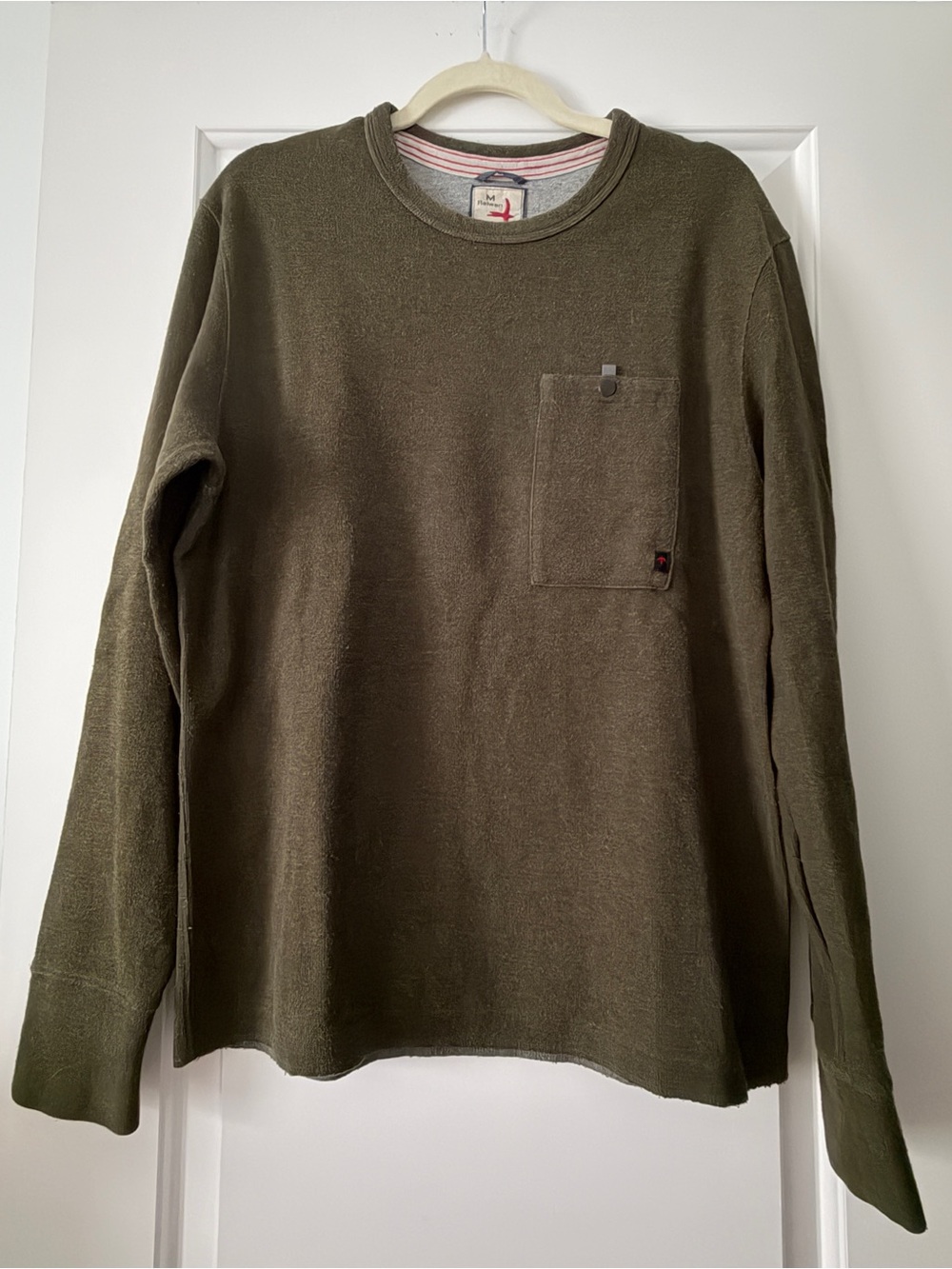 Relwen Micro Waffle Crew- Size M
